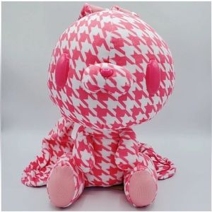 Chax GP Rabbit Plushy (Textillic Crazy Dot Pink) BWNT sealed